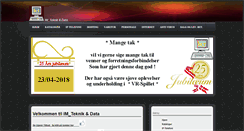 Desktop Screenshot of im-teknik.dk